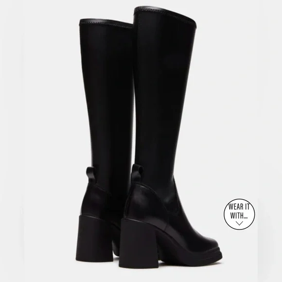 ZENOVIA Steve Madden Boots 8 - Picture 3 of 5